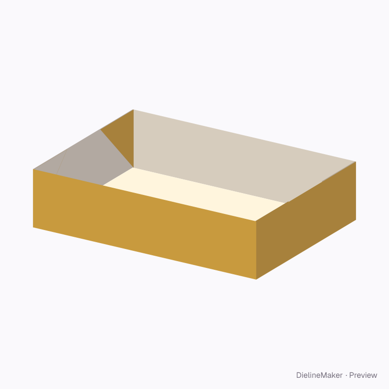 Market tray 250×180×60
