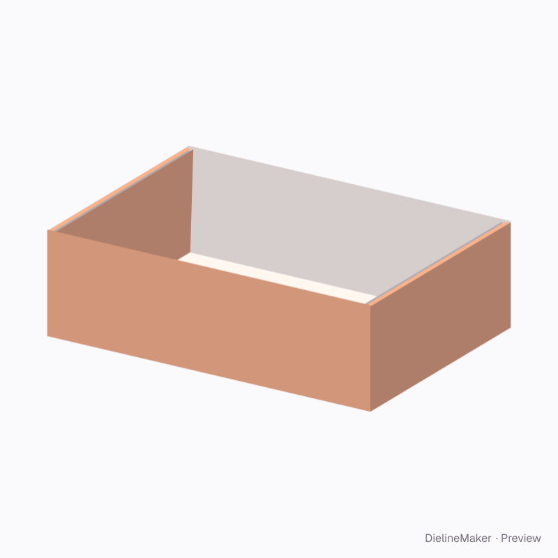 Skincare selection tray — Self-locking tray