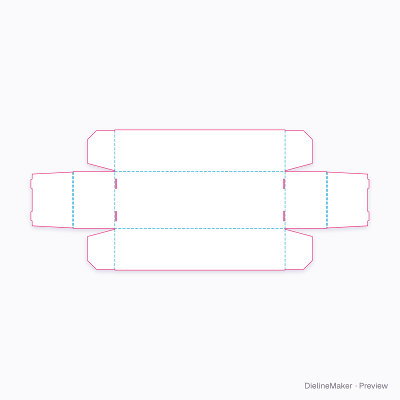 3 sleek-can tray 182×61×45 flat dieline