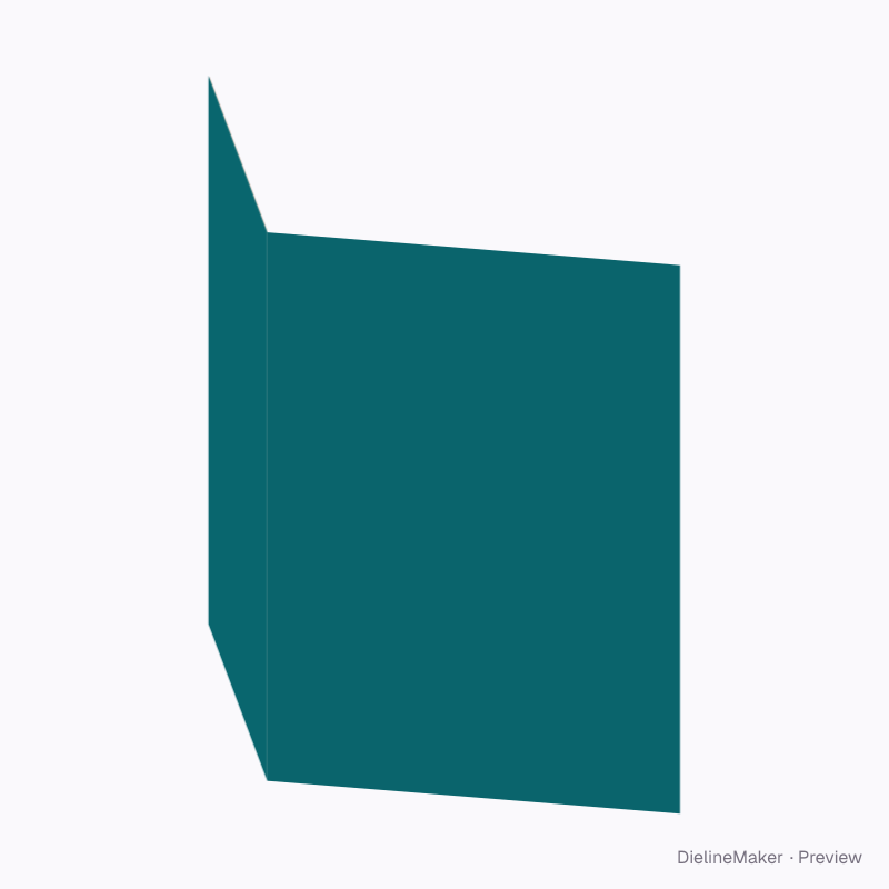 5 × 7 in tri-fold leaflet