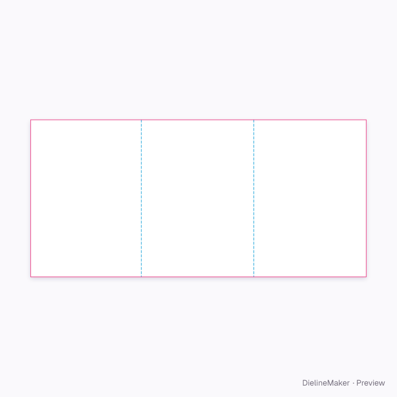 Flat dieline preview