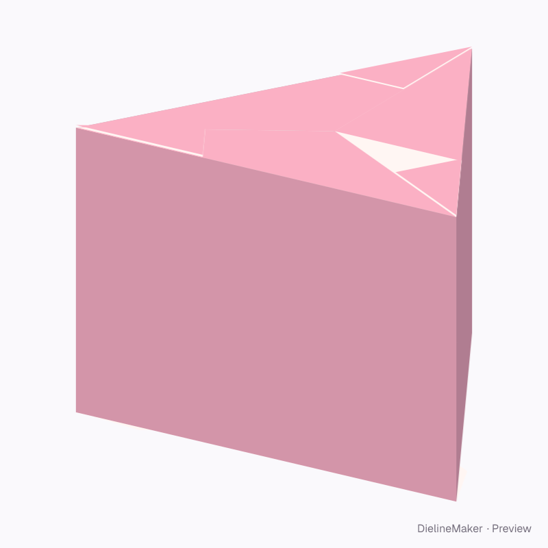 Triangular twist favour