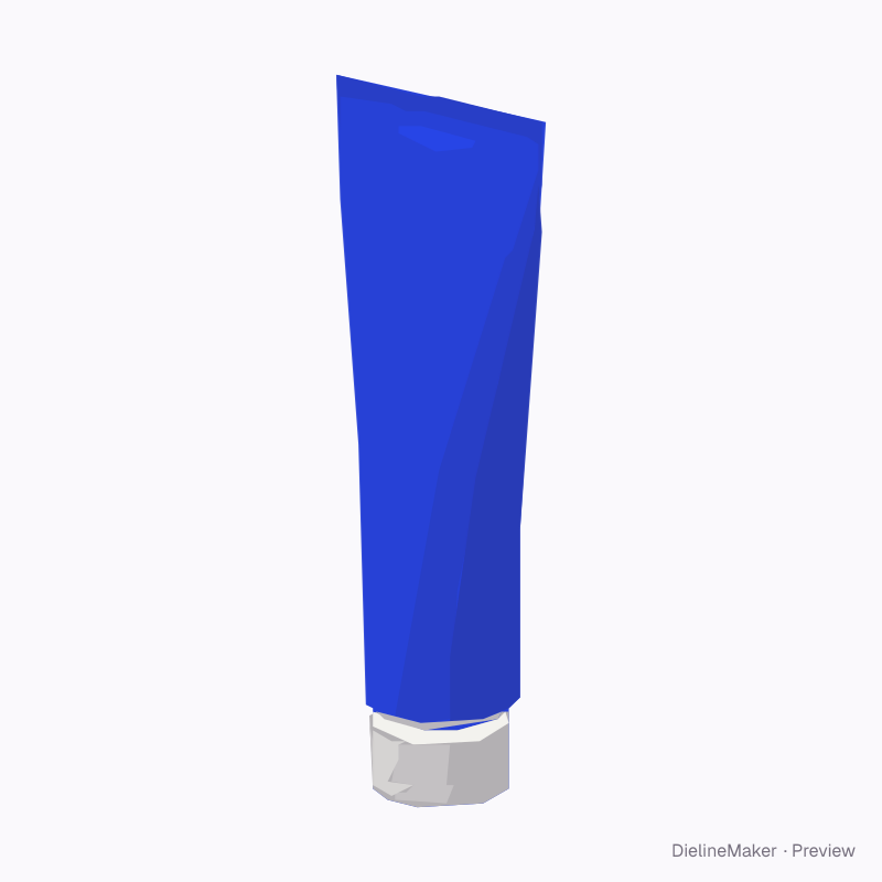 Toothpaste tube 100 ml