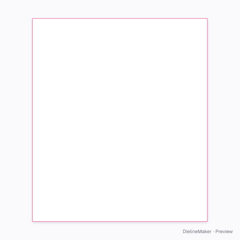 Cosmetic tube, inclined tail 50 ml artwork area