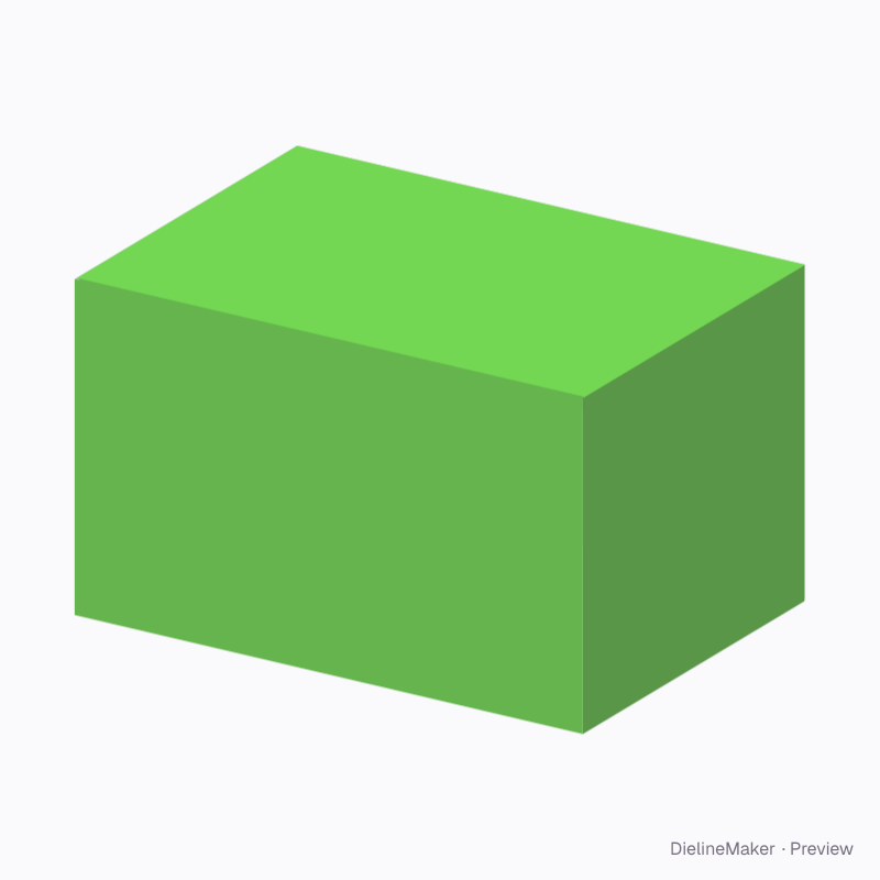 Bulk refill shipping carton — Tuck-top lock-bottom box