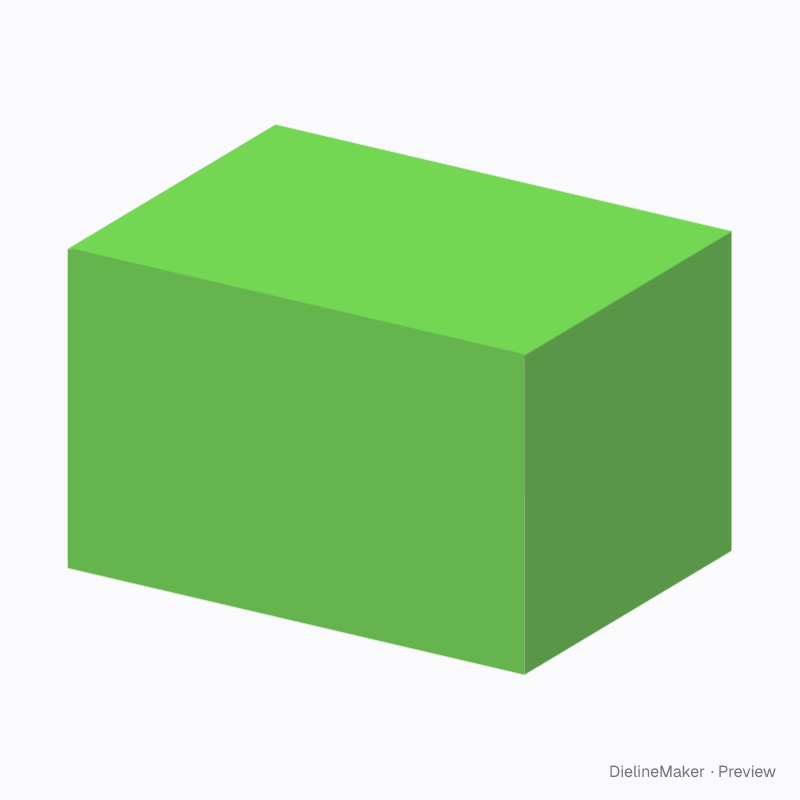 Housewares shipping carton — Tuck-top lock-bottom box