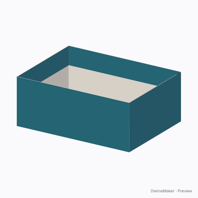 Archive tray 380×280×150