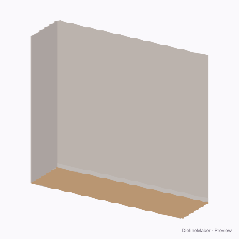 2800 × 2500 mm bedroom wall