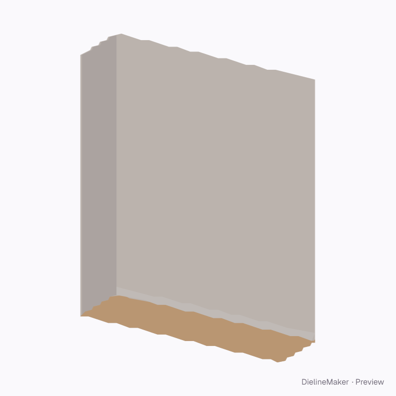 Wallpaper panel in room