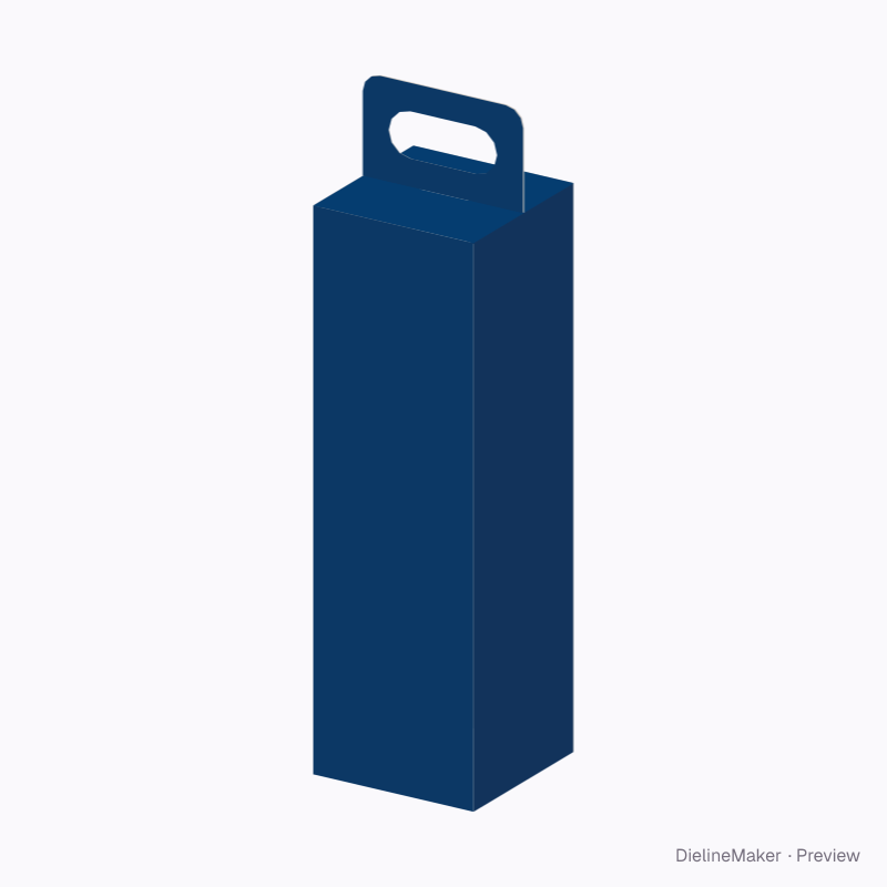 Spirits bottle carrier, 700 ml