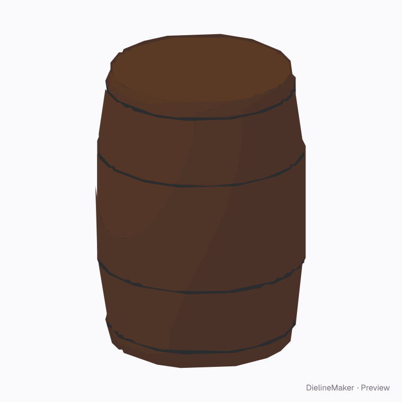 Wine barrel (225 L)