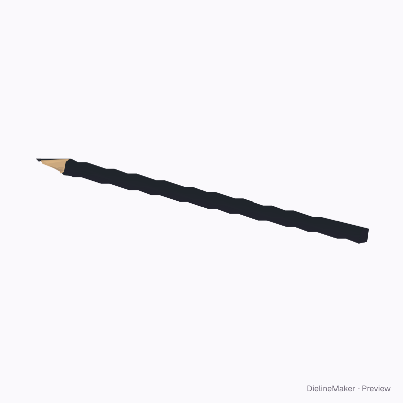 200 mm artist pencil