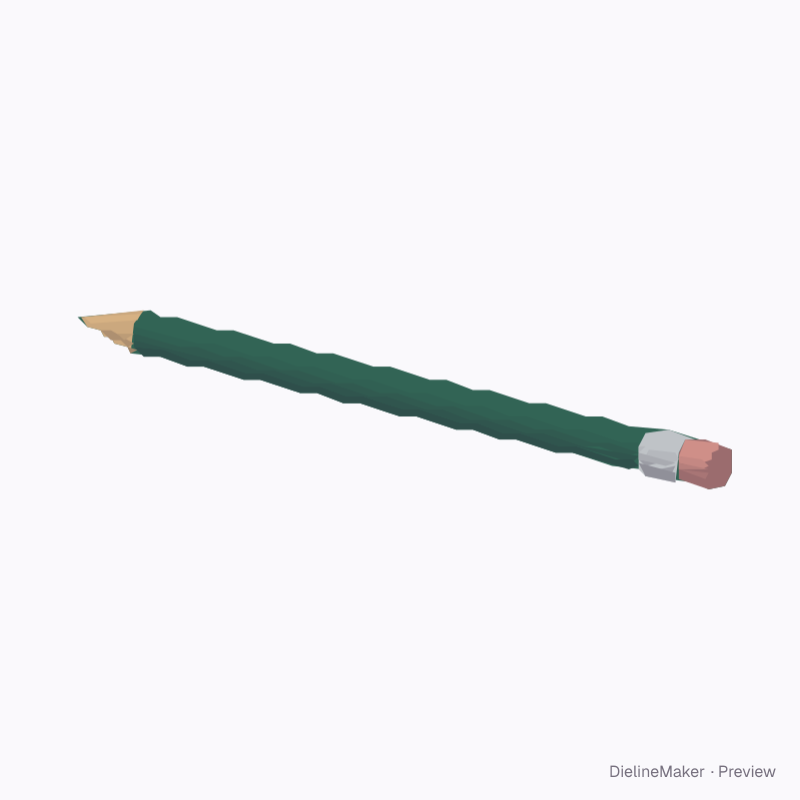 180 mm jumbo pencil