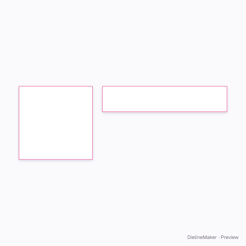 Connected yogurt cup multipack flat dieline