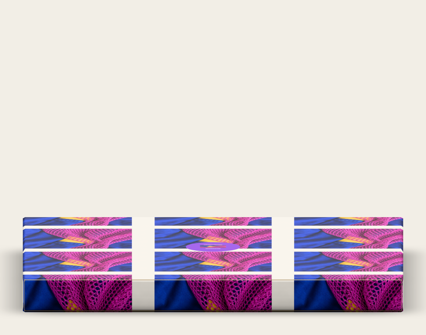 SPLICEWORK · Orchid Circuit, tissue artwork reference: native back proof