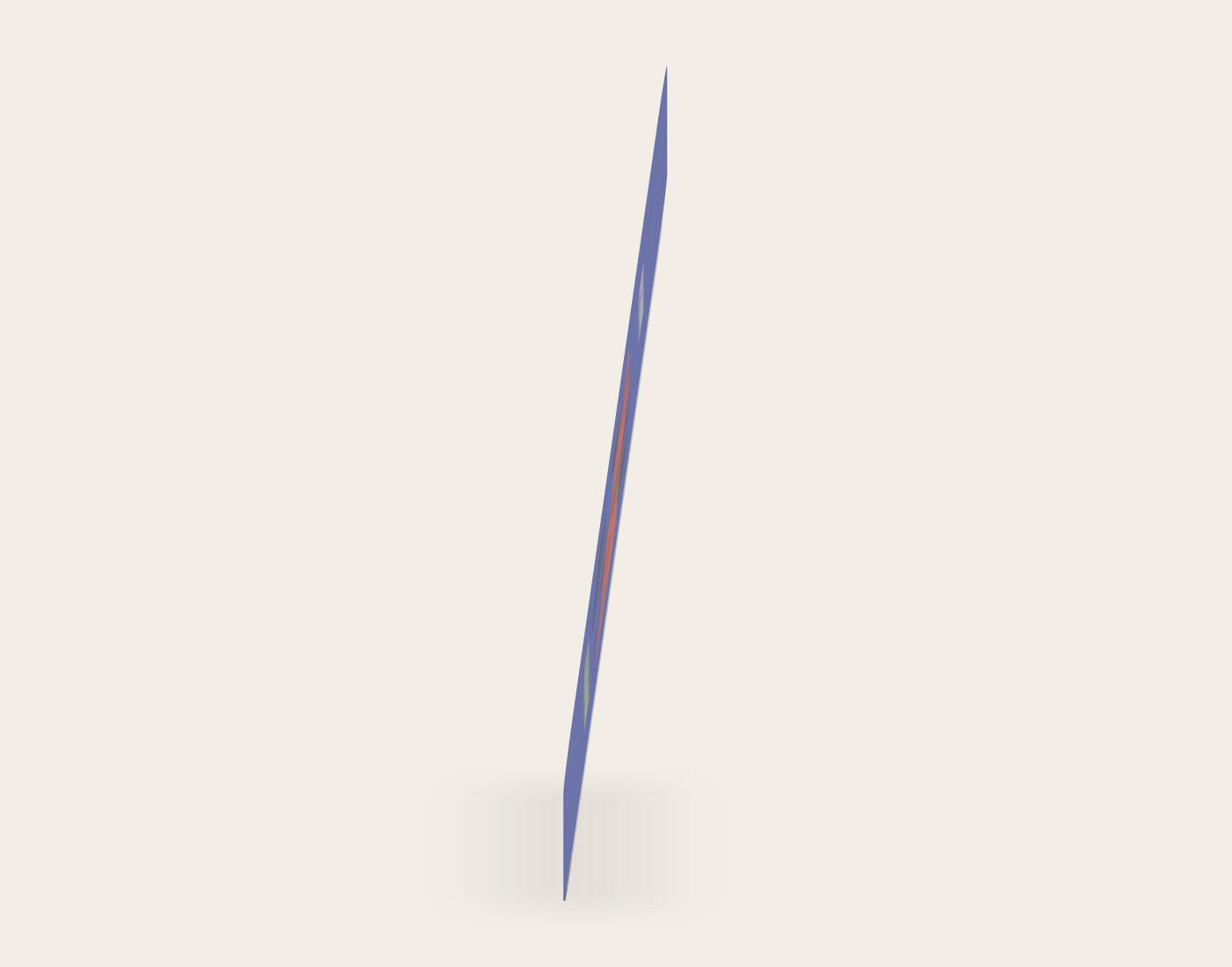 SPLICEWORK · Voltage Weave, coordinated sticker: native side proof