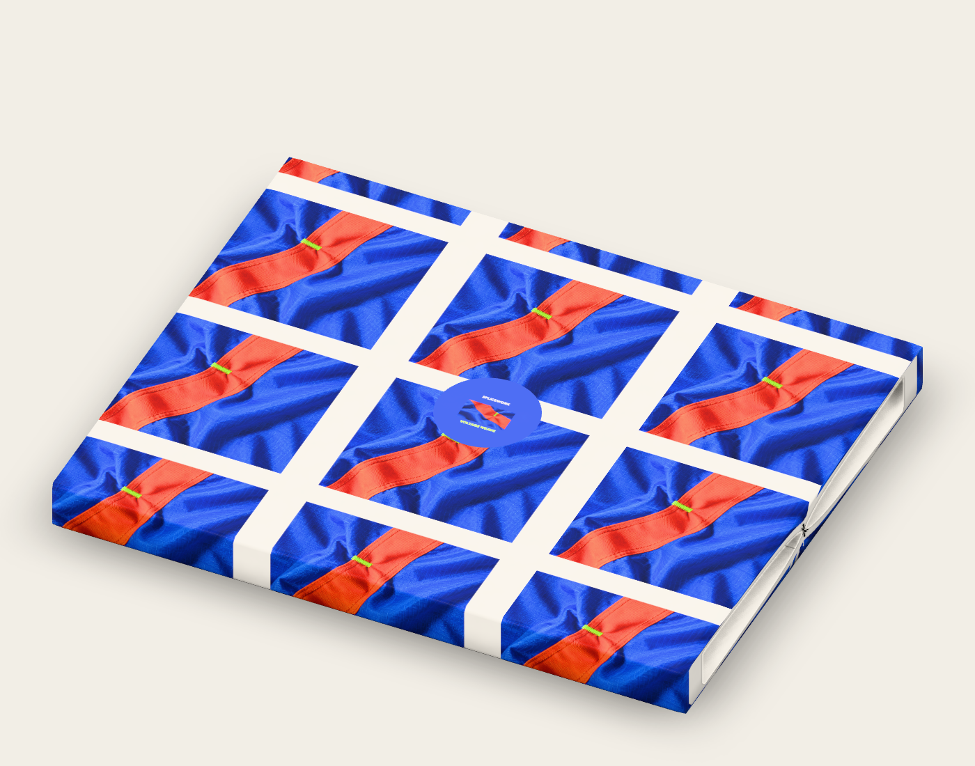 SPLICEWORK · Voltage Weave, tissue artwork reference: native intermediate proof