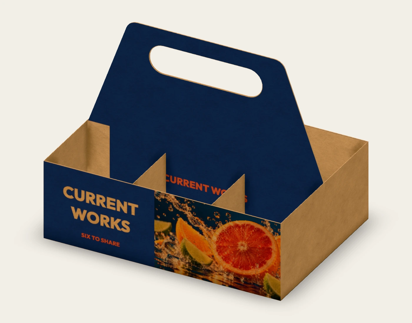 CURRENT WORKS native carrier at 100% digital fold