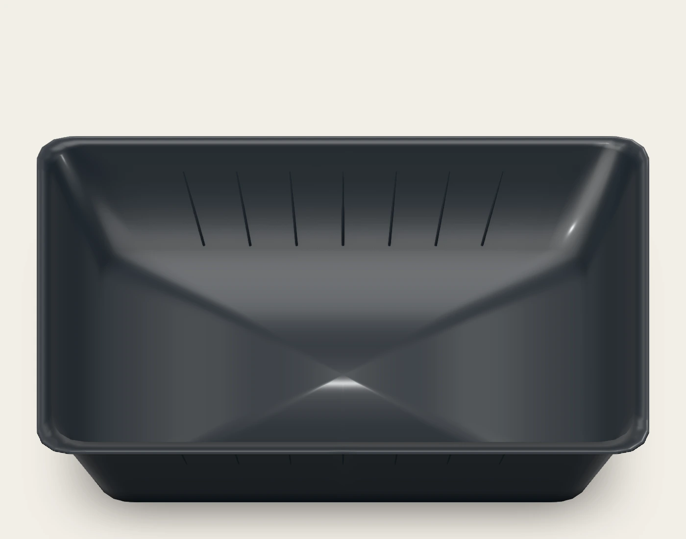 HEARTH TABLE family tray · film removed, front native proof