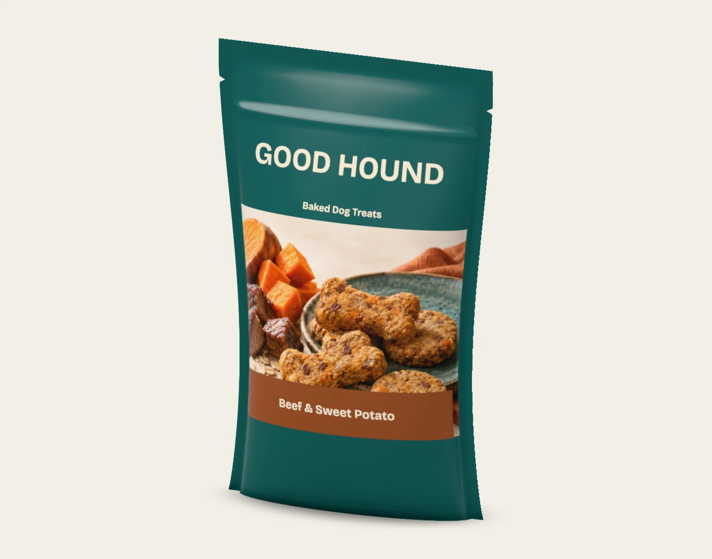 Beef & Sweet Potato: native three-quarter proof