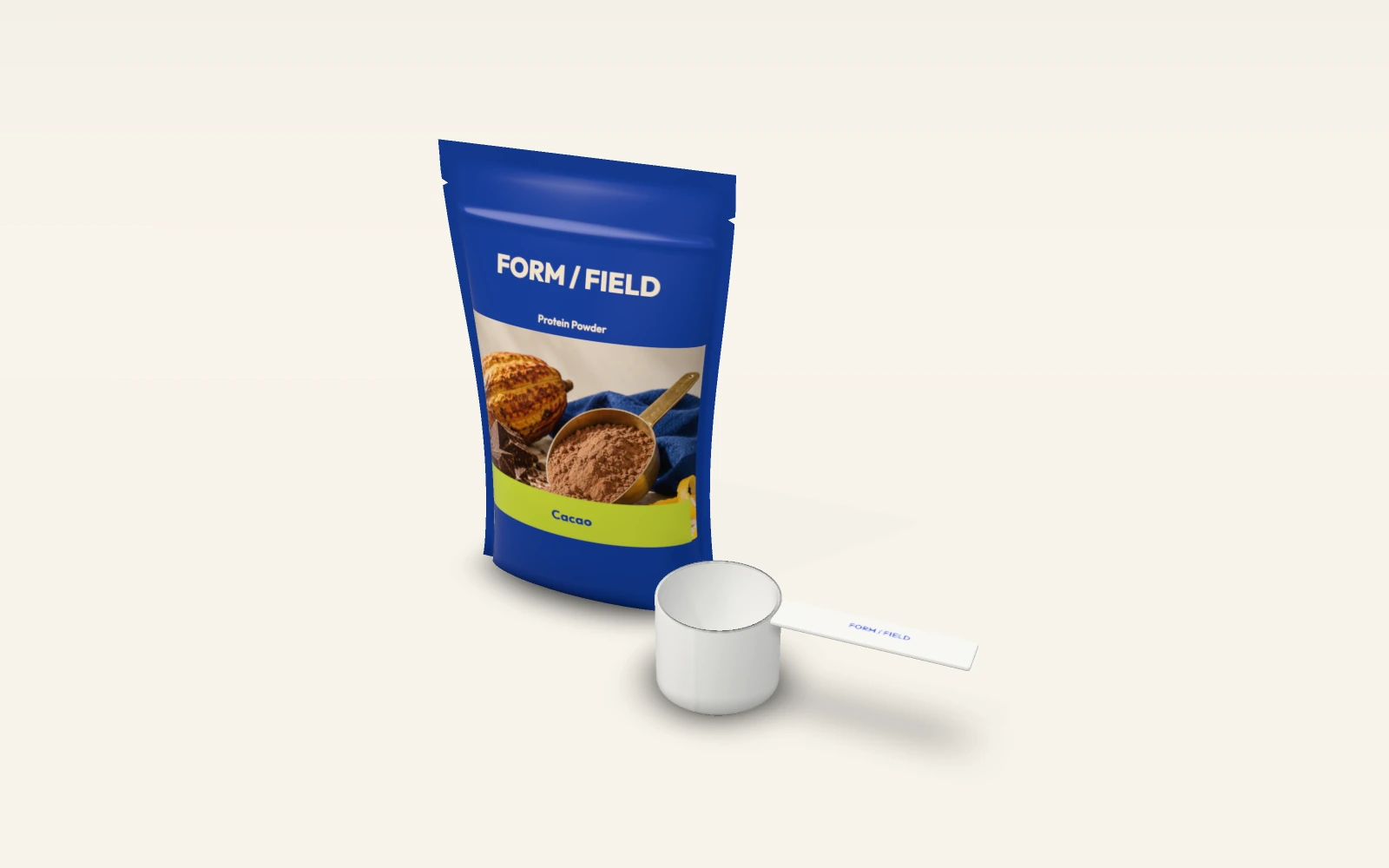 Pouch and scoop reference: saved native scene