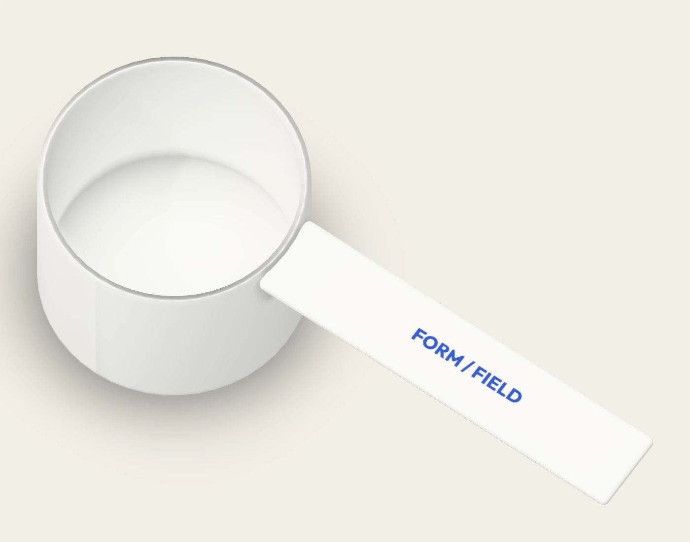 Powder scoop reference: native detail proof