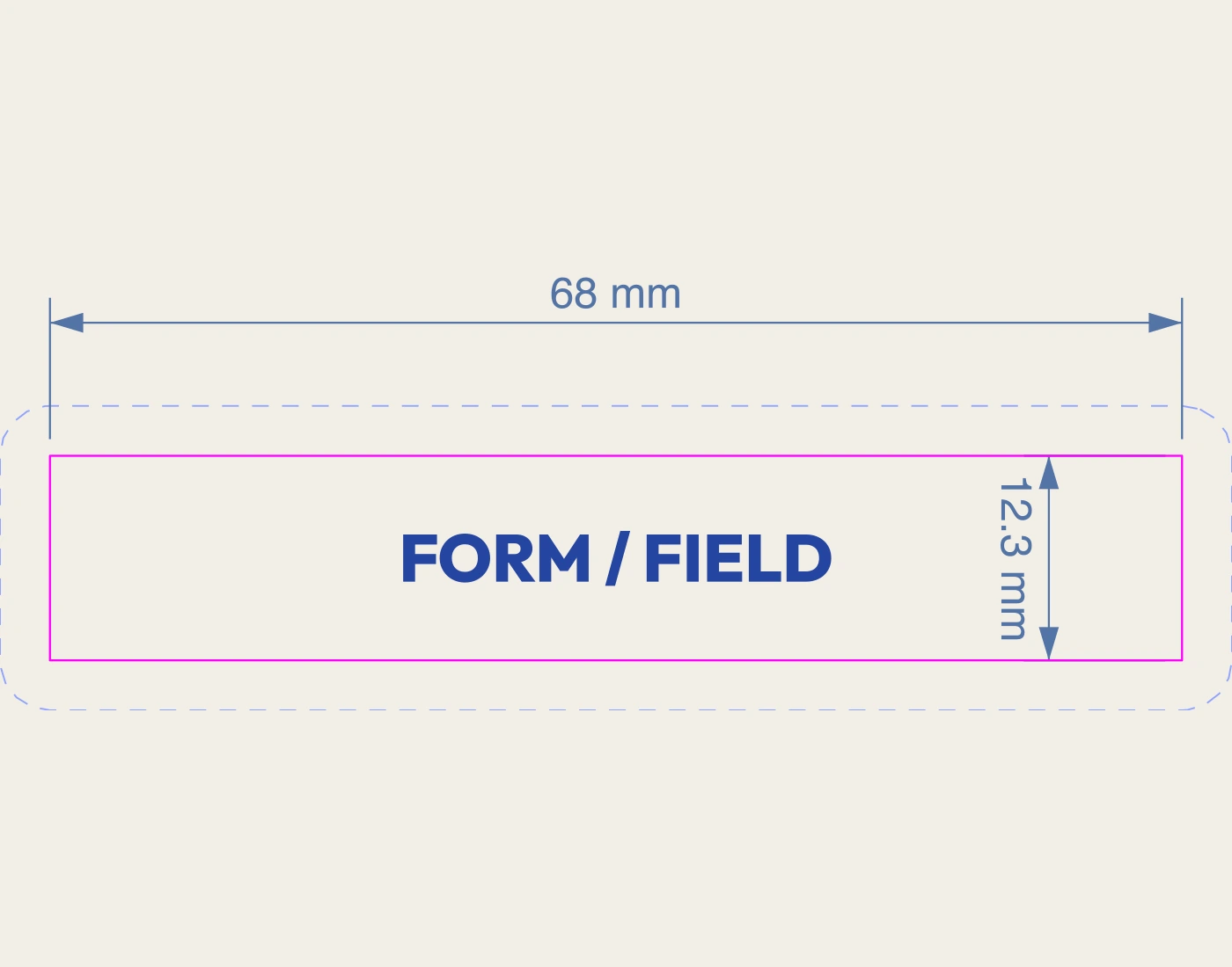 Powder scoop reference: native flat proof