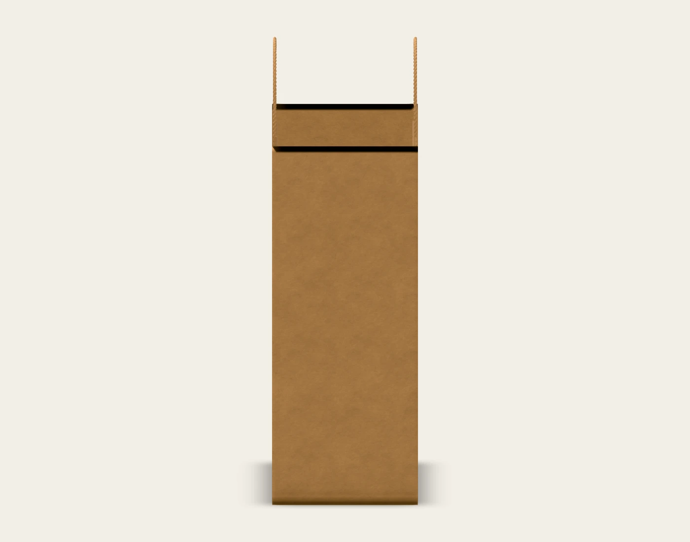 COMMON GROUND paper carry bag, native side-panel proof