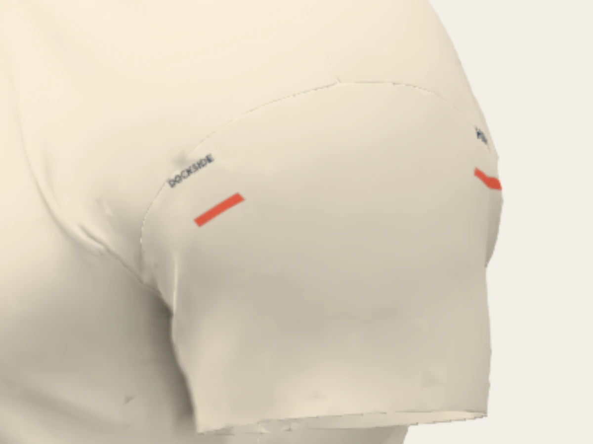 HARBOR FC away · okafor 12 / dockside, native sleeve detail