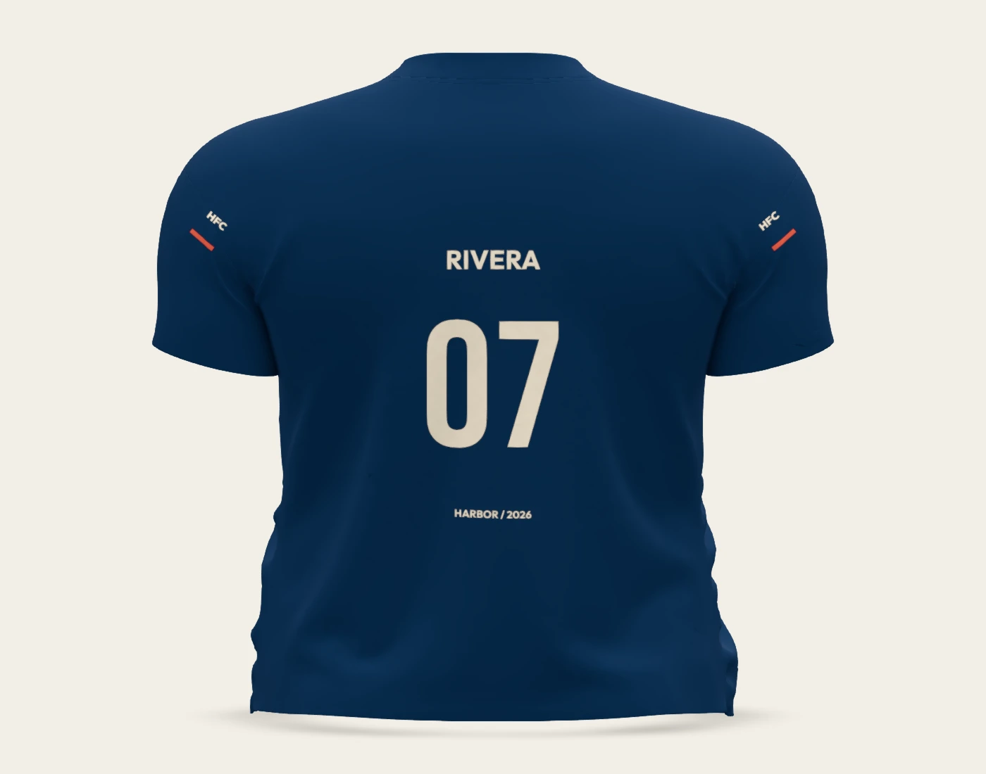 HARBOR FC home · rivera 07 / tideworks, native back view