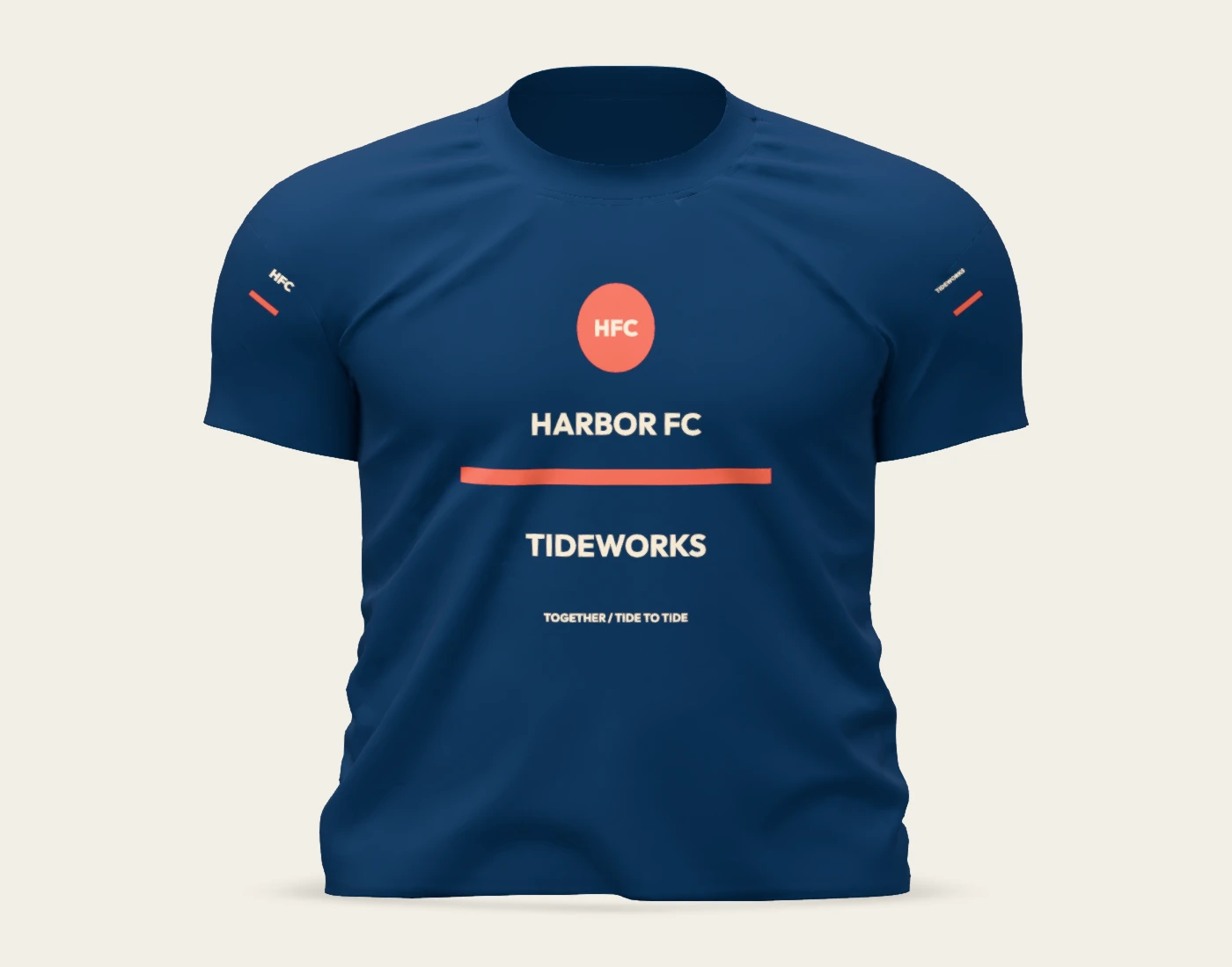 HARBOR FC home · rivera 07 / tideworks, native front view